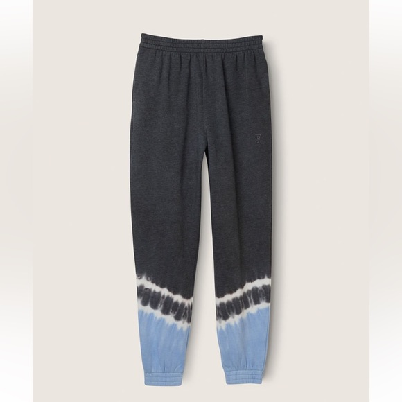 NWT Victoria Secret Pink Joggers High Waist Tie Dye Size M - Picture 2 of 4